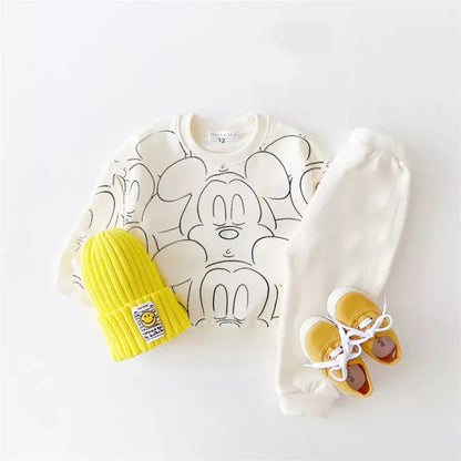 MiniMood – Summer Tracksuit Set for Babies (T-Shirt & Shorts)